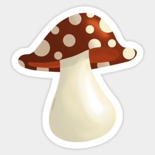 Mushie Mushroom Sticker